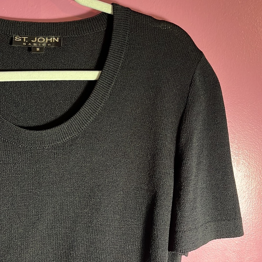 St. John Basic Crew Neck Sweater - M - image 7